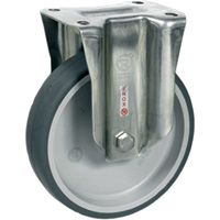 Thermoplastische Gummi-Räder, Polypropylenkern, Bockrolle NLX Thermoplastische Gummi-Räder, Polypropylenkern, Bockrolle NLX