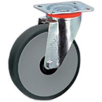 Thermoplastische Gummi-Räder, Polypropylenkern, Lenkrolle NL Thermoplastische Gummi-Räder, Polypropylenkern, Lenkrolle NL