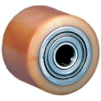 Rollen für Gabelhubwagen, Härte 93+/-2 Shore A, Stahlkern